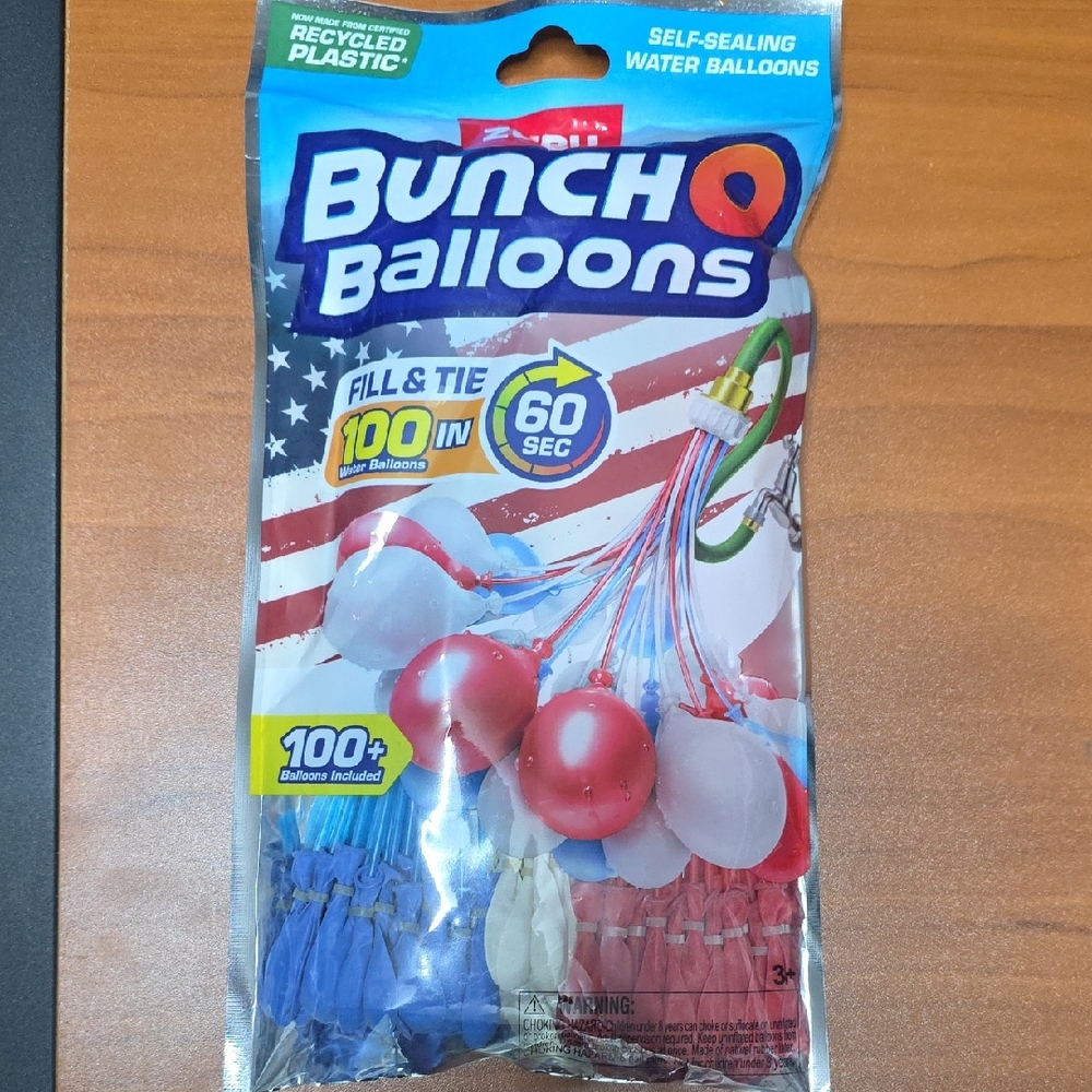 Bunch O Balloons Red, White, and Blue Water Balloons